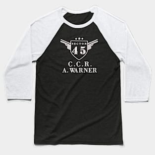 Aaron Warner Shatter Me 45 Sector CCR Uniform Baseball T-Shirt